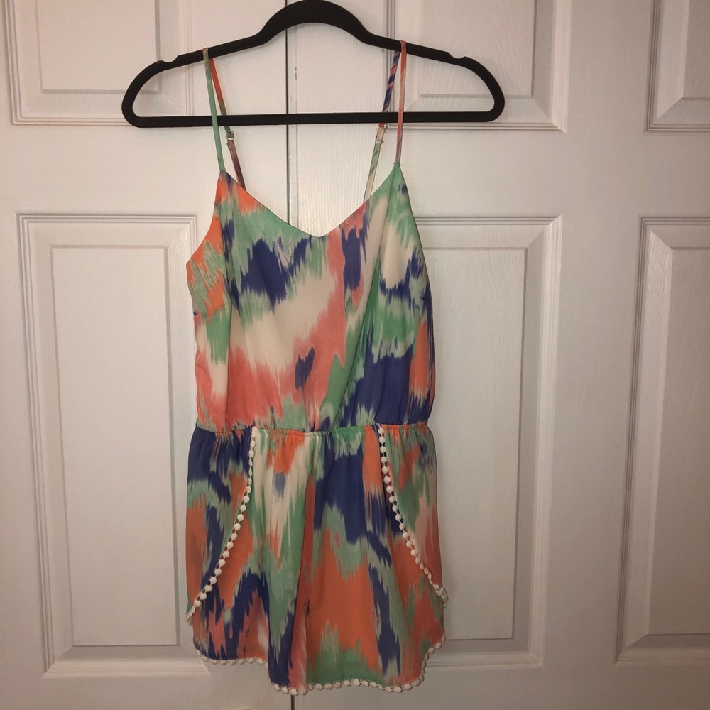 Pastel colored romper